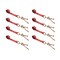 Tie 4 Safe 2" x 10' Tie Down Strap w/ TJ Cluster Hook for Wrecker Tow Truck Auto Hauling Red, 8PK TWS65-5210-TJ-R-8 - alternate 1